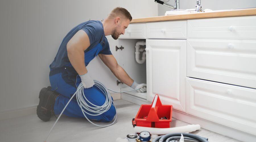 Expert burst pipe repair services in Kell, IL